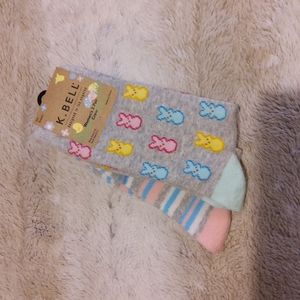 Bunny Crew Socks